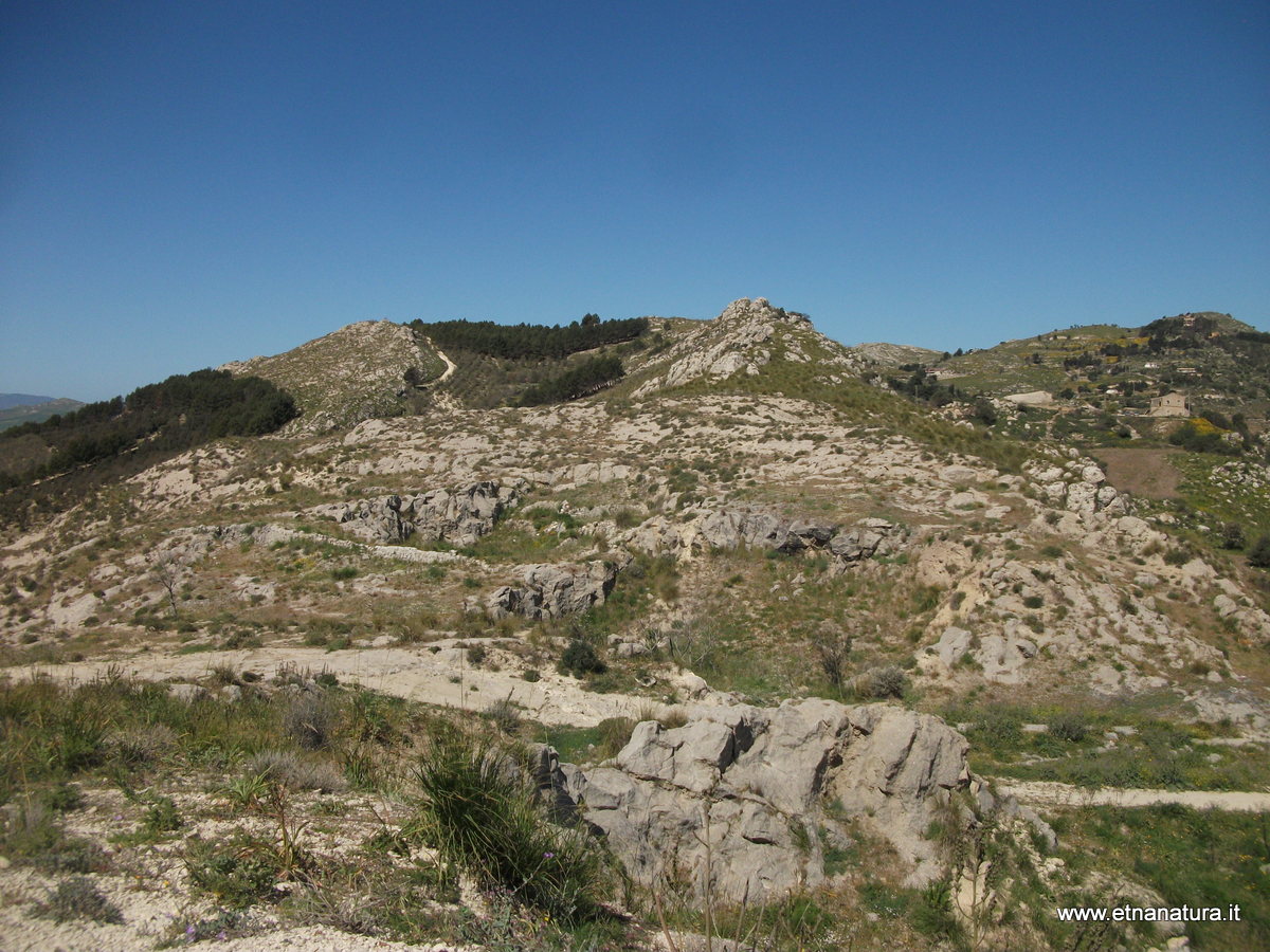 Sentiero cristalli di gesso