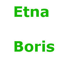 Etna Boris