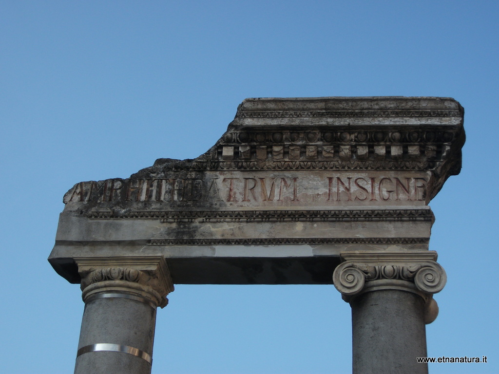 Anfiteatro romano Catania-Numero visite:34990